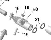 CAN AM ROCKER ARM INLET OEM # 420254907