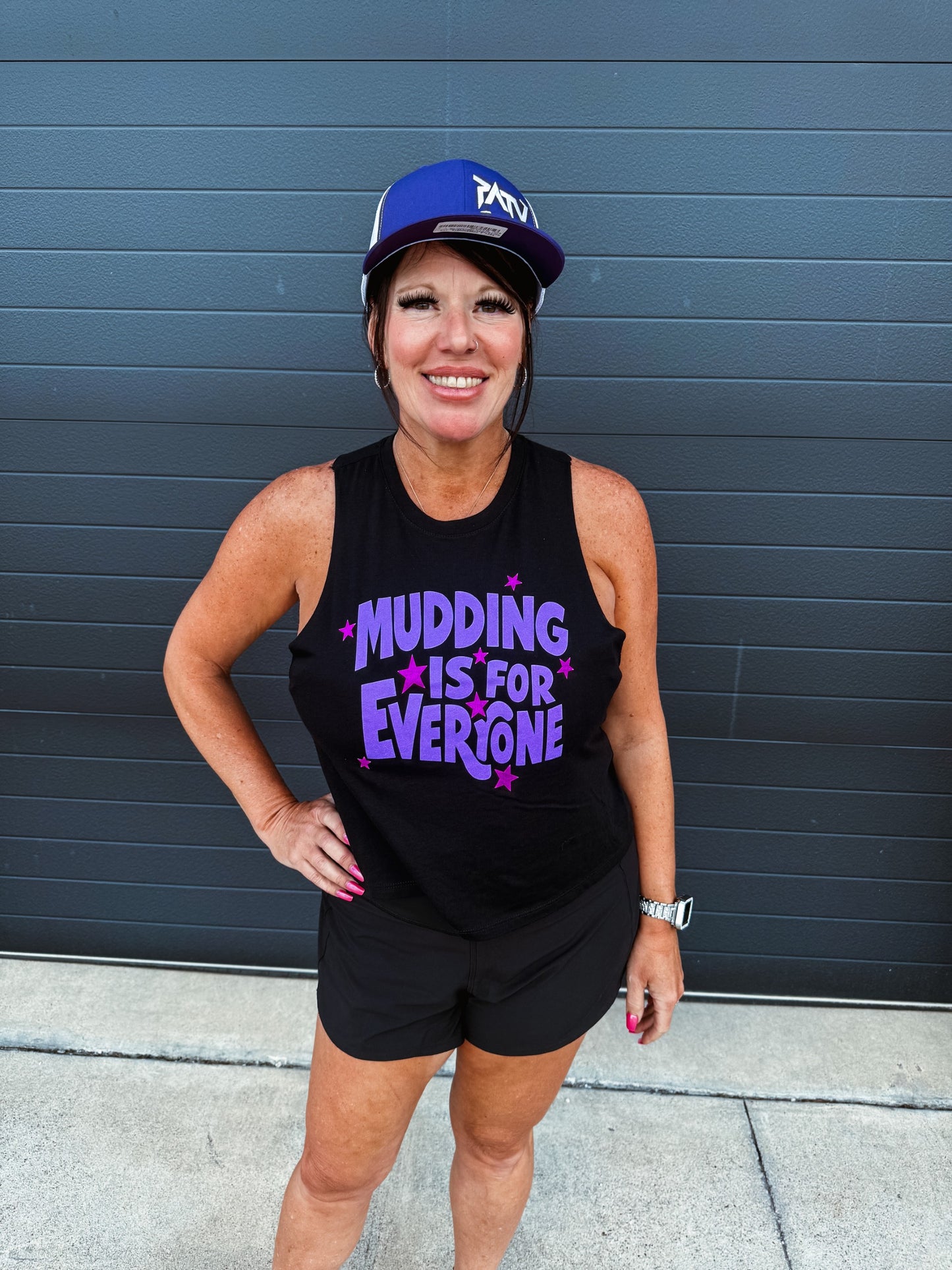 PATV Powersports Women's Mudding Crop Tank
