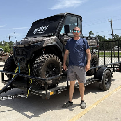 PATV Powersports Defender, Ranger 1K, and CF Moto Highland Windshield Protectors