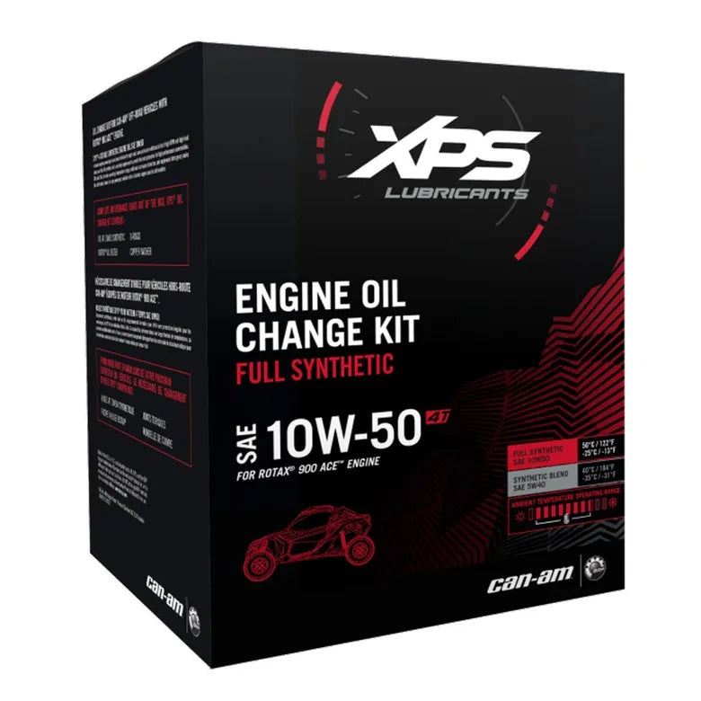 4T 10W-50 Synthetic Oil Change Kit For Rotax 900 ACE Engine