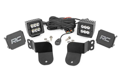 Dual LED Lower Windshield LED Light Kit Polaris General/General XP