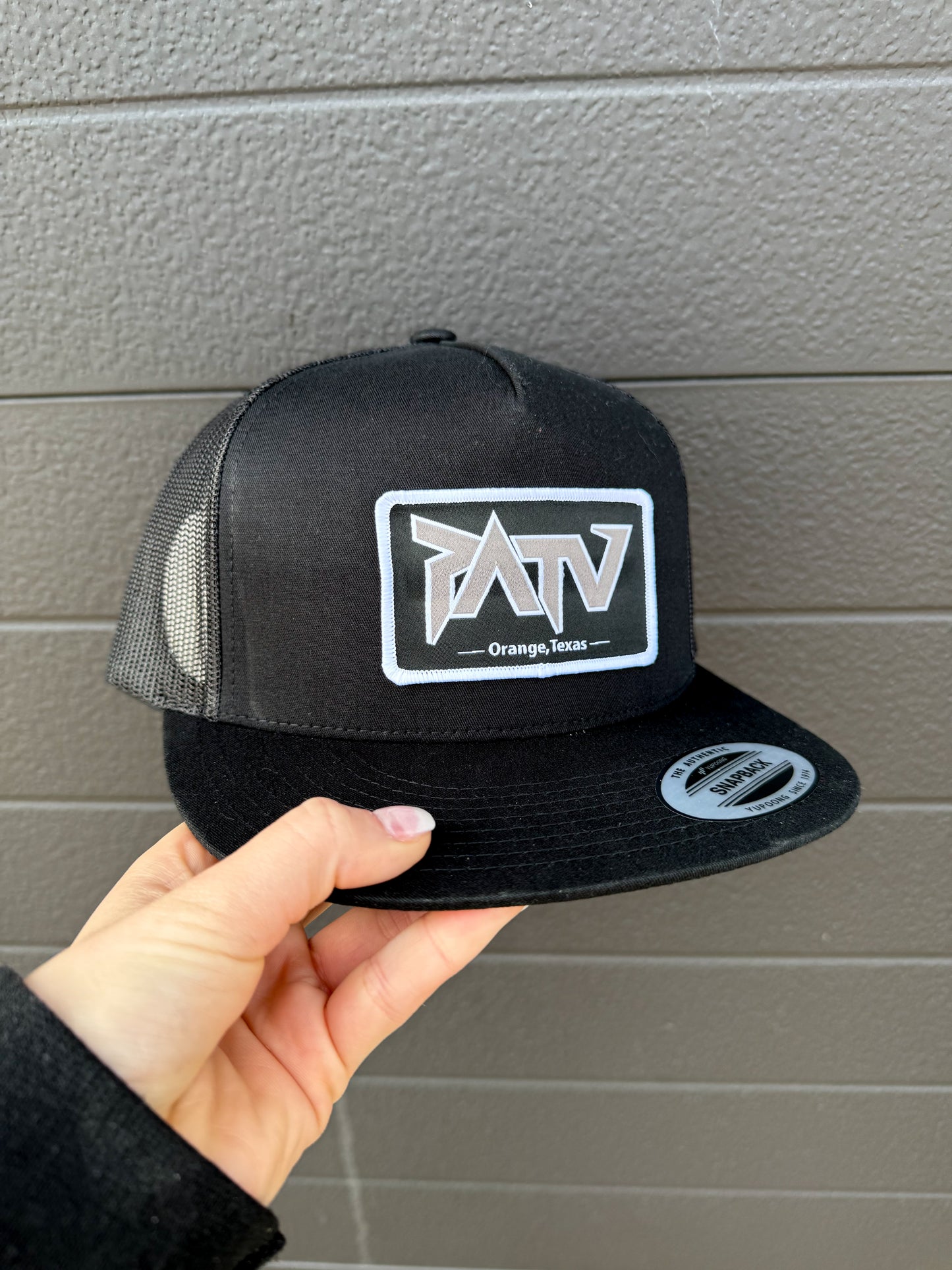 PATV Yupoong Flat Bill Patch Hat