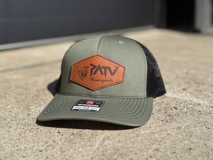 PATV Authentic Leather Patch Hats