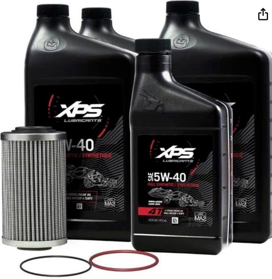 4T 5W-40 Full Synthetic Oil Change Kits for Engines of 1500 CC or More