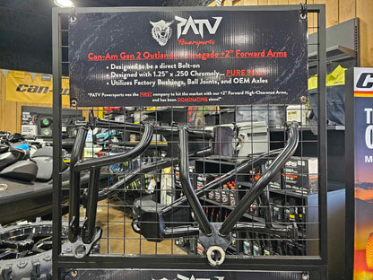 PATV Powersports Gen2 Can-Am Outlander/Renegade 19+ Forward Arms