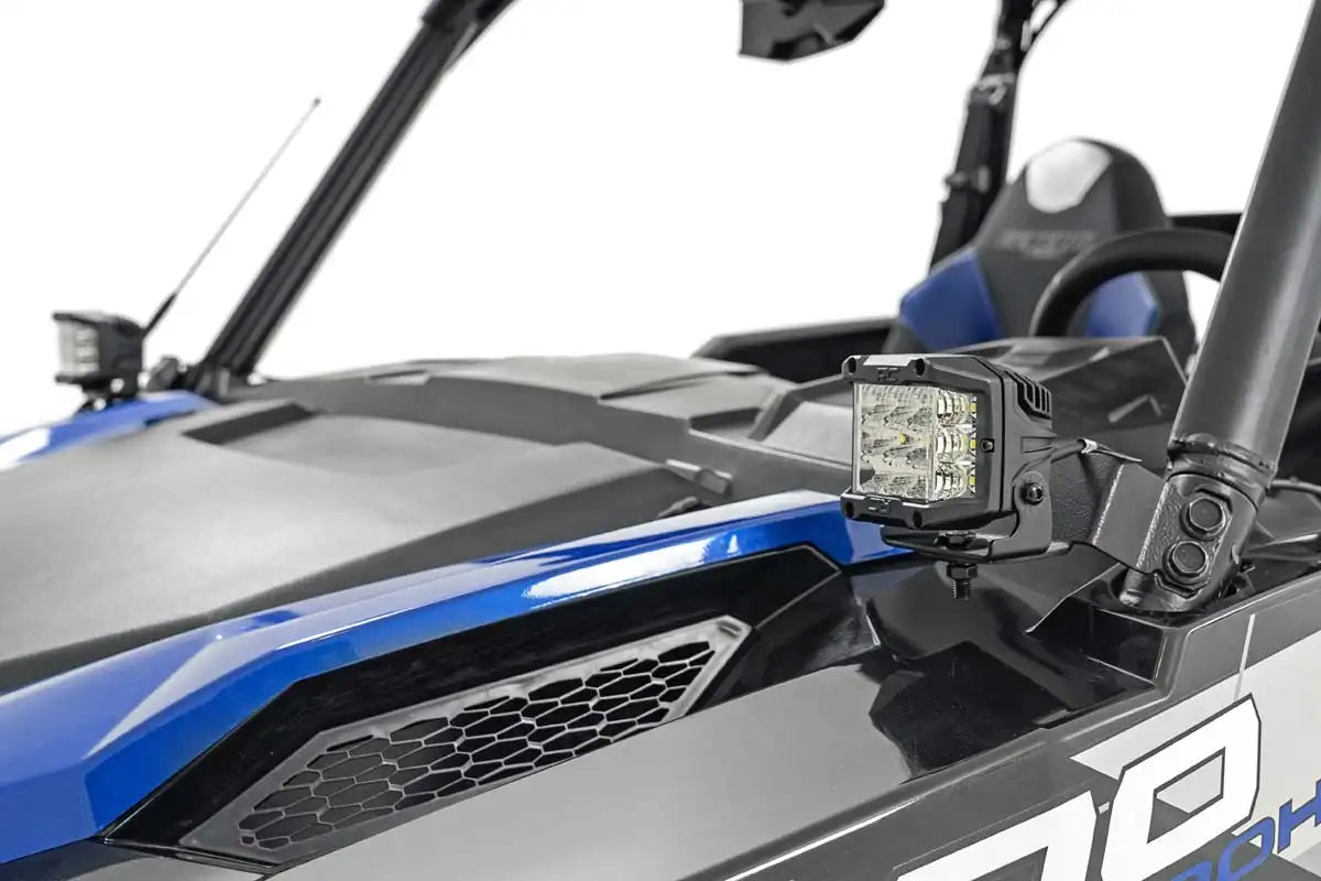 Dual LED Lower Windshield LED Light Kit Polaris General/General XP