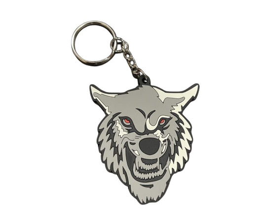 Wolfhead Keychain