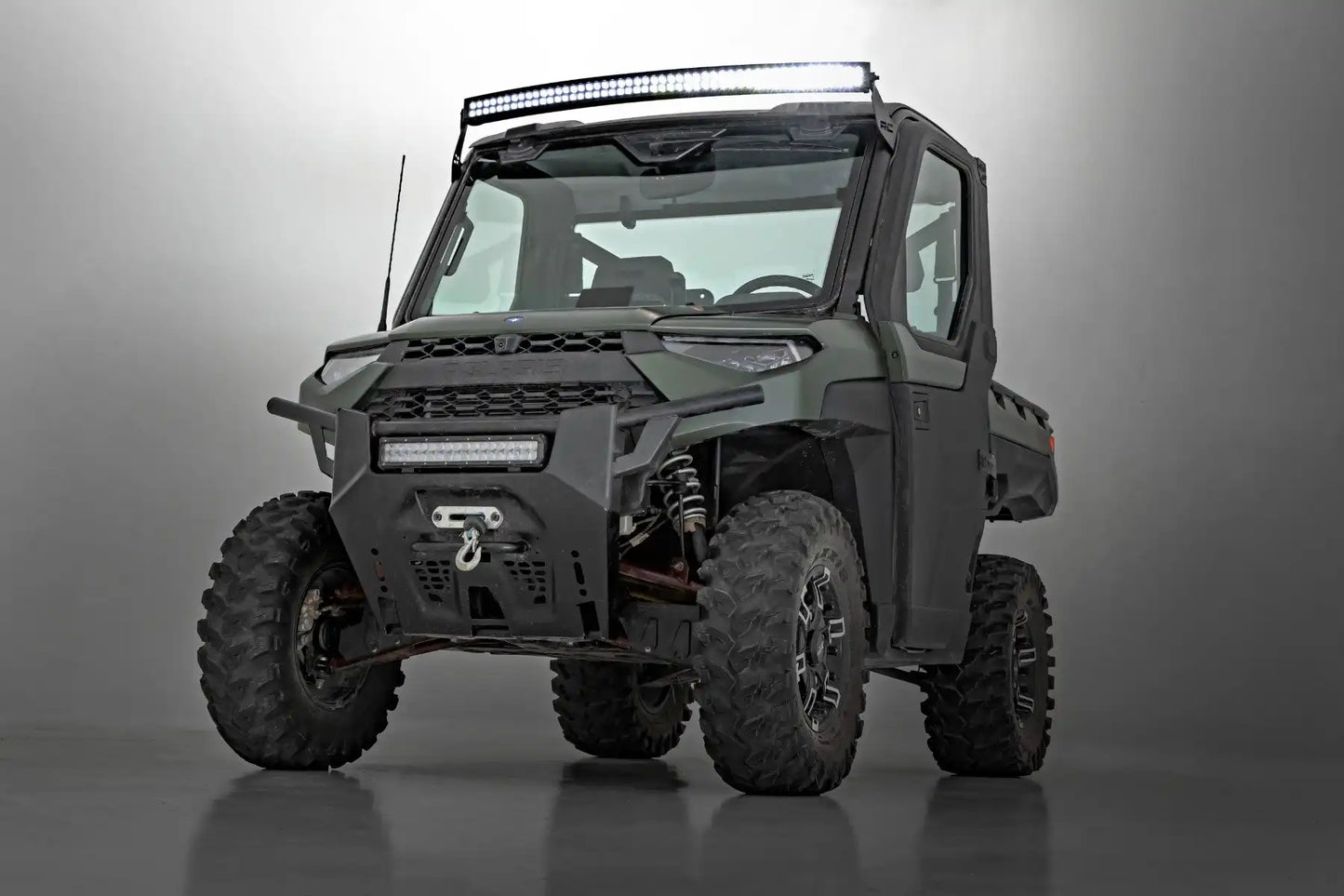 50" LED Dual Row Light Kit Forward-Facing | Polaris Ranger 1000/XP 1000/XP 900 (FACTORY  WIPER)