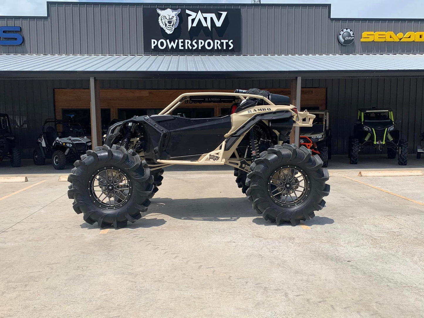 PATV Powersports Can-Am X3 2-Seater Nerf Bars