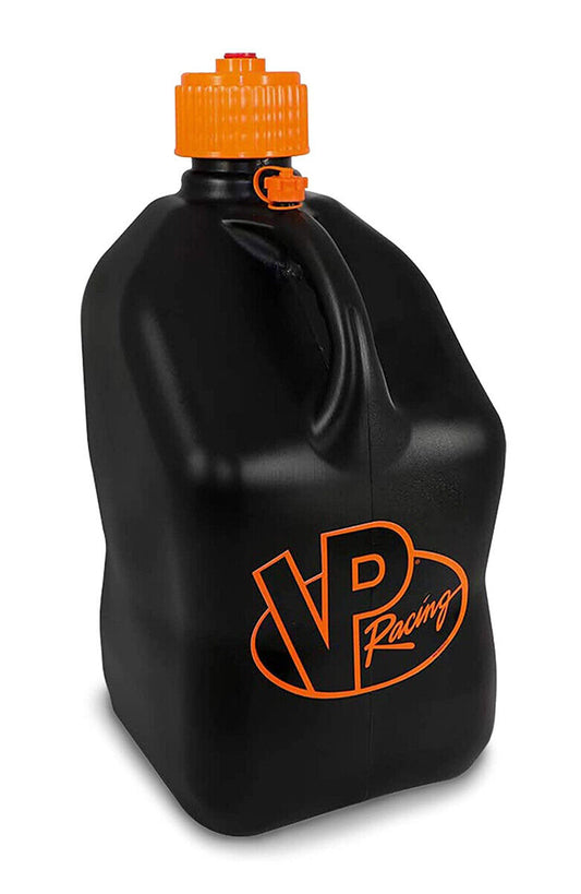 VP RACING  Motorsports Jug 5.5 Gal V-Twin Square Black/Orange