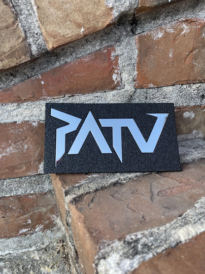 PATV Chrome Decal