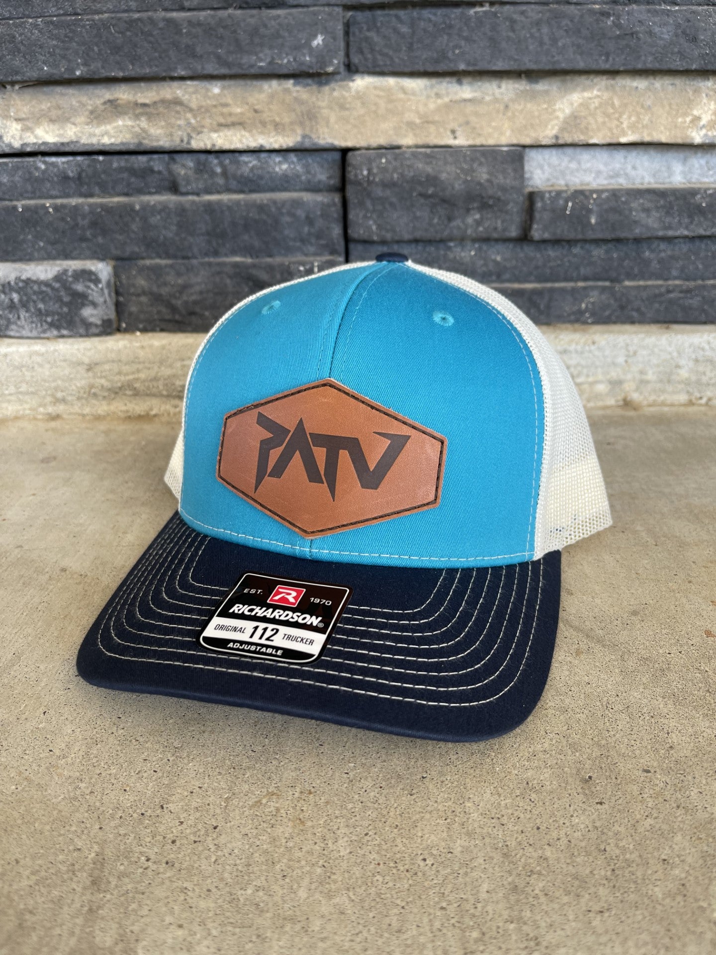 PATV Authentic Leather Patch Hats