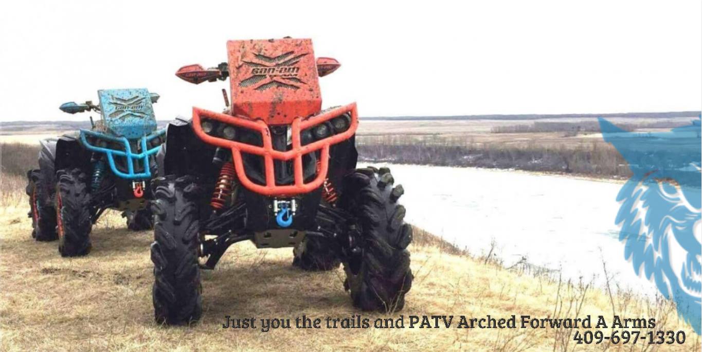 PATV Powersports Gen2 Can-Am Outlander/Renegade 19+ Forward Arms